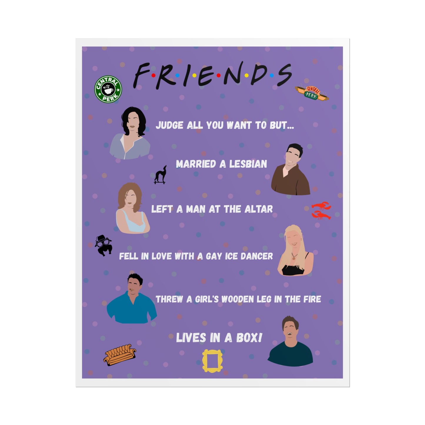 Friends Rolled Poster