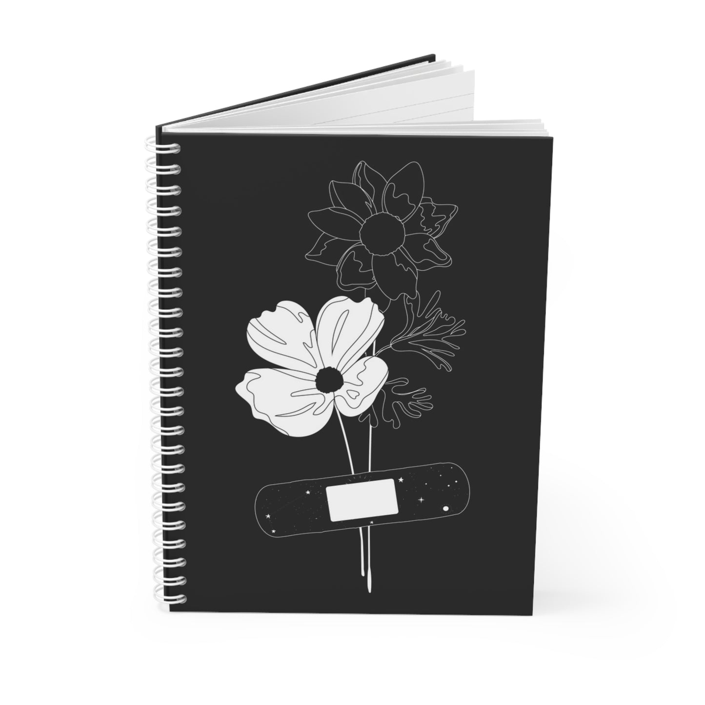 Flower Spiral Notebook