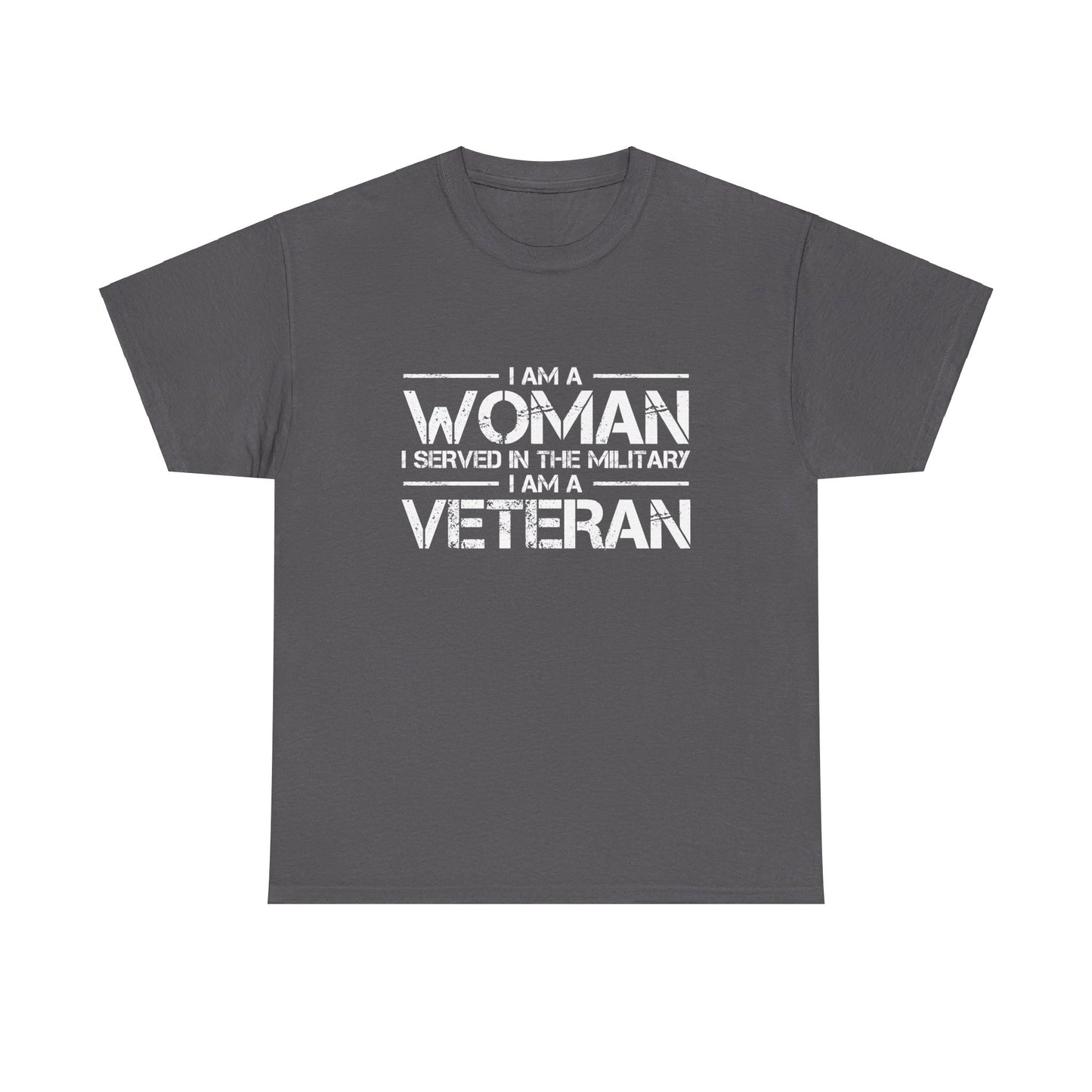 I'm A Woman & Veteran Tee