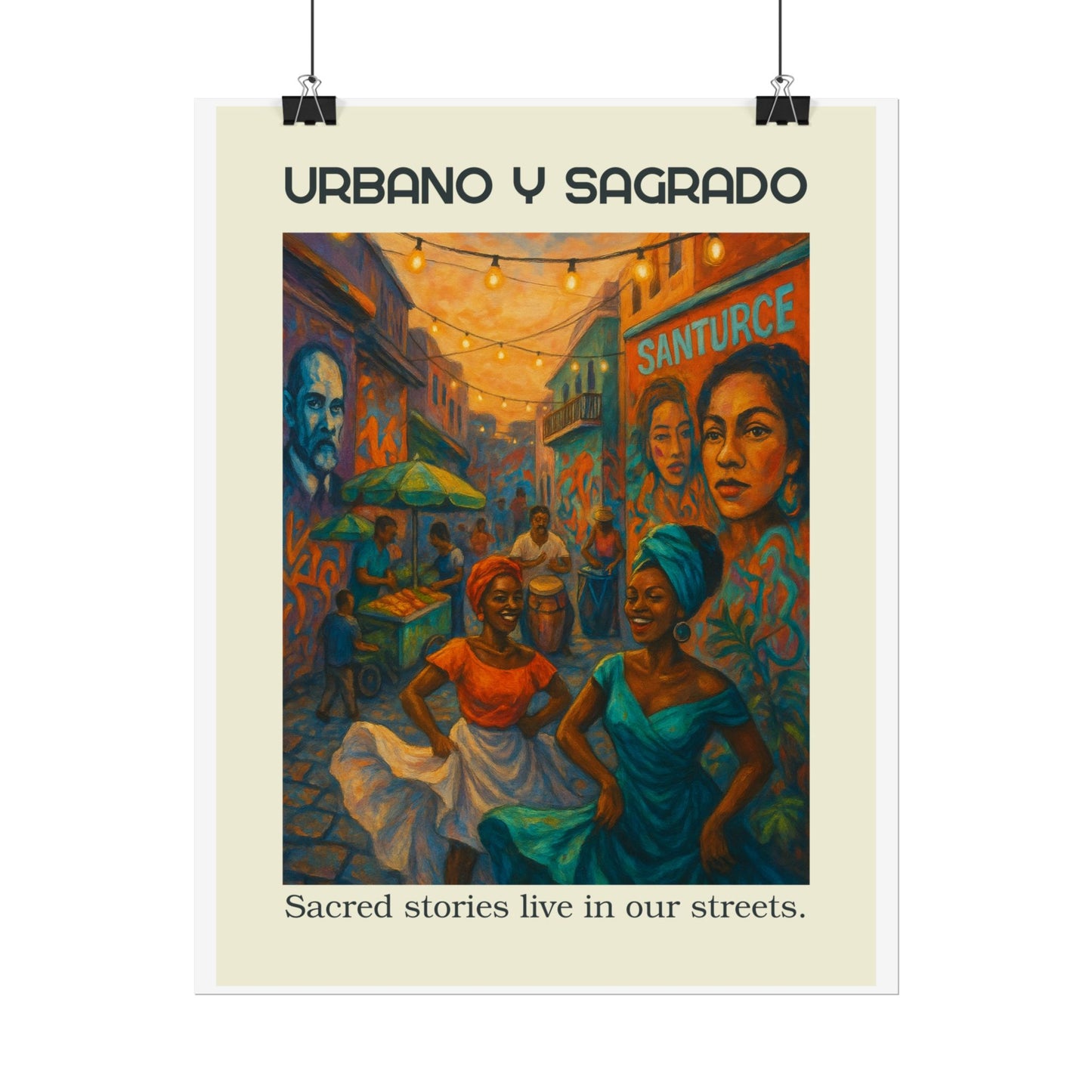 Urban and Sacred Poster