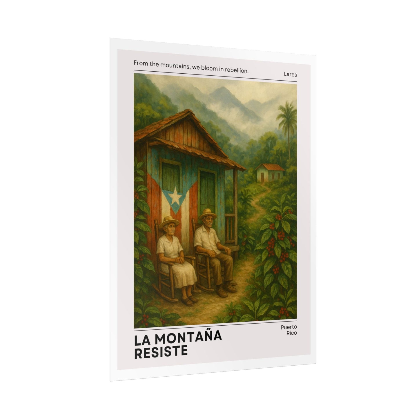 La Montana Resiste Poster