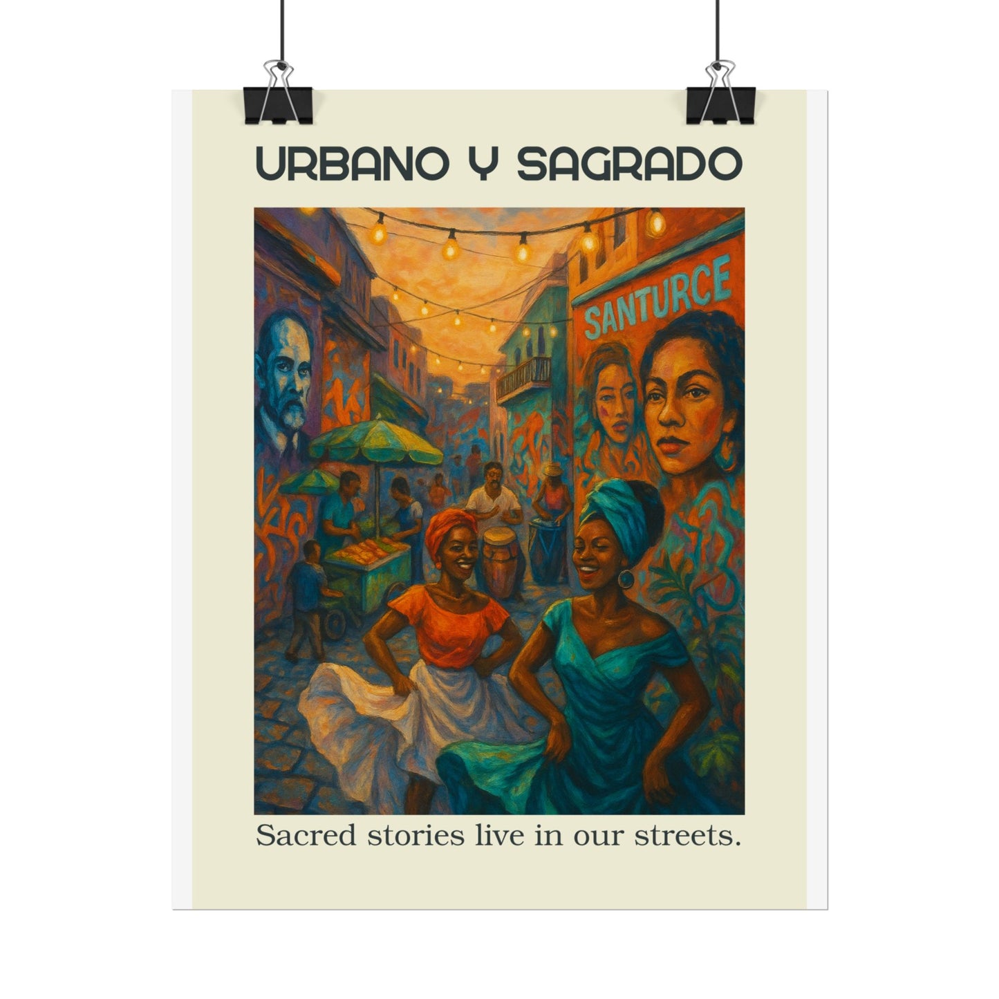 Urban and Sacred Poster