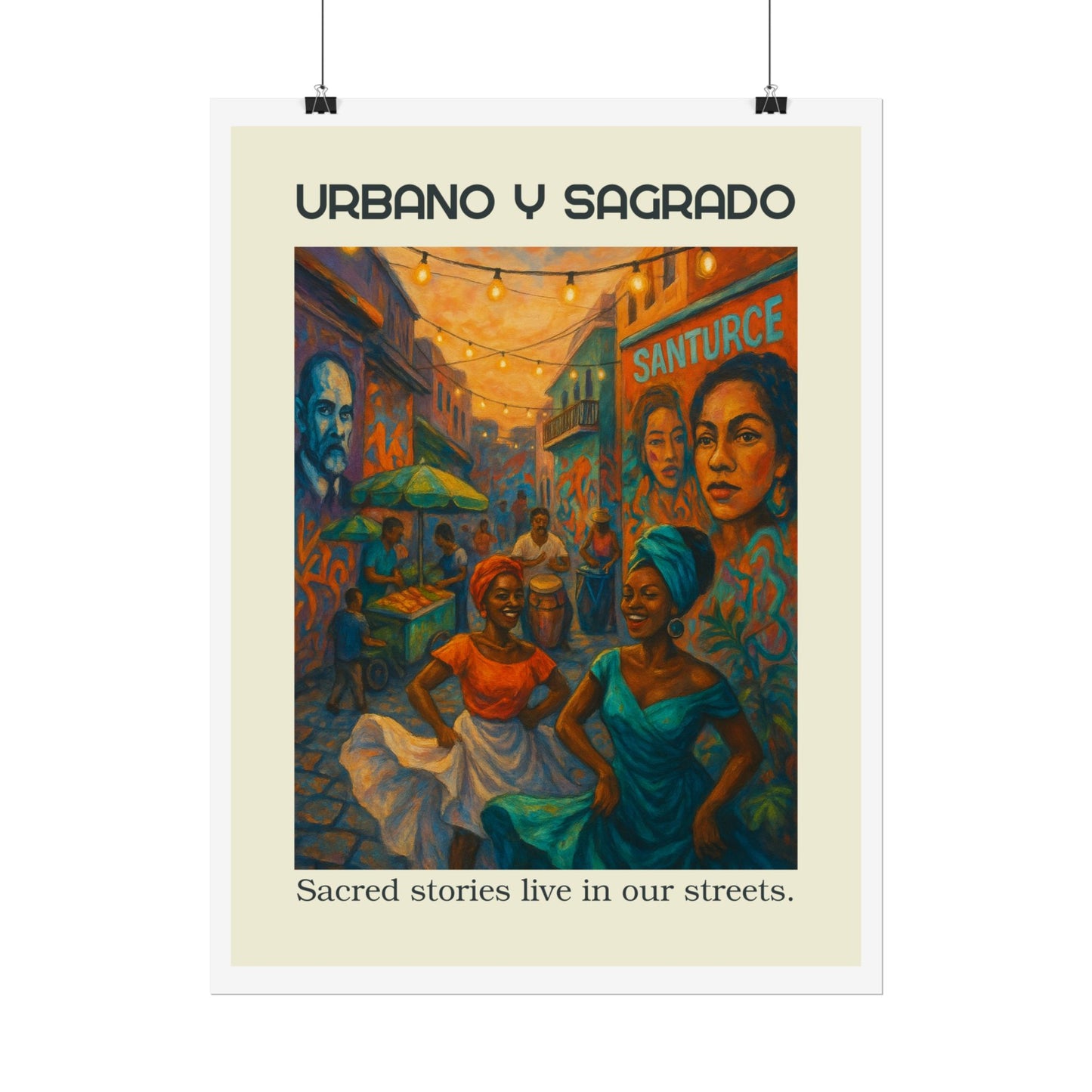 Urban and Sacred Poster