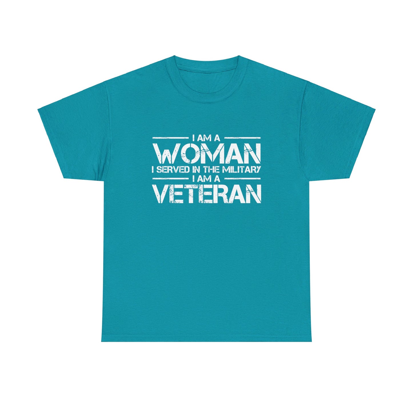 I'm A Woman & Veteran Tee