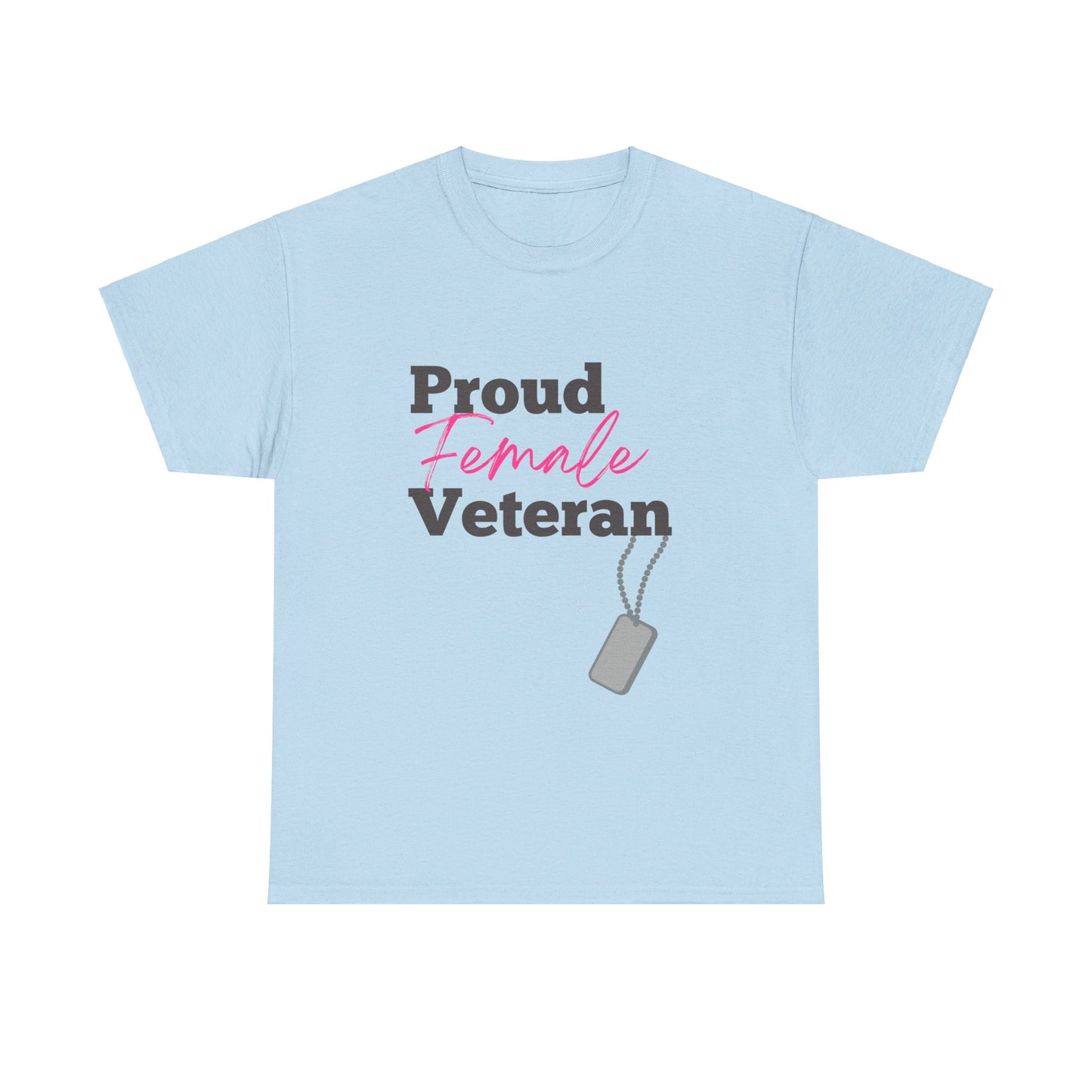 Proud Female Veteran Tee