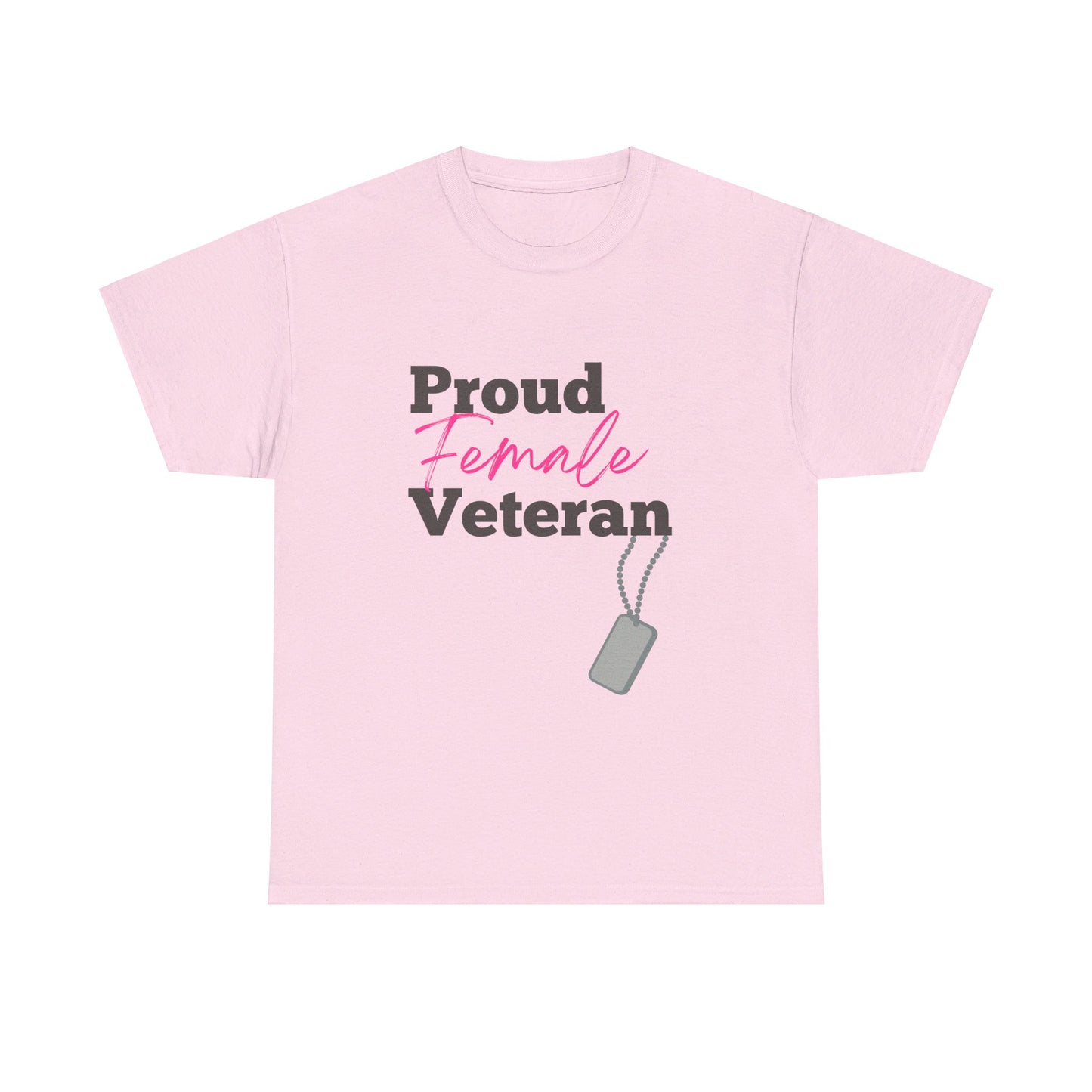 Proud Female Veteran Tee