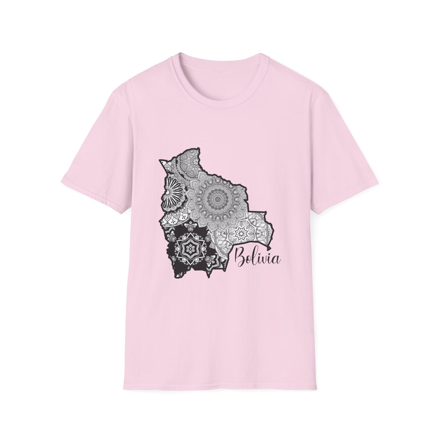 Unisex Mandala T-Shirt - Bolivia Design