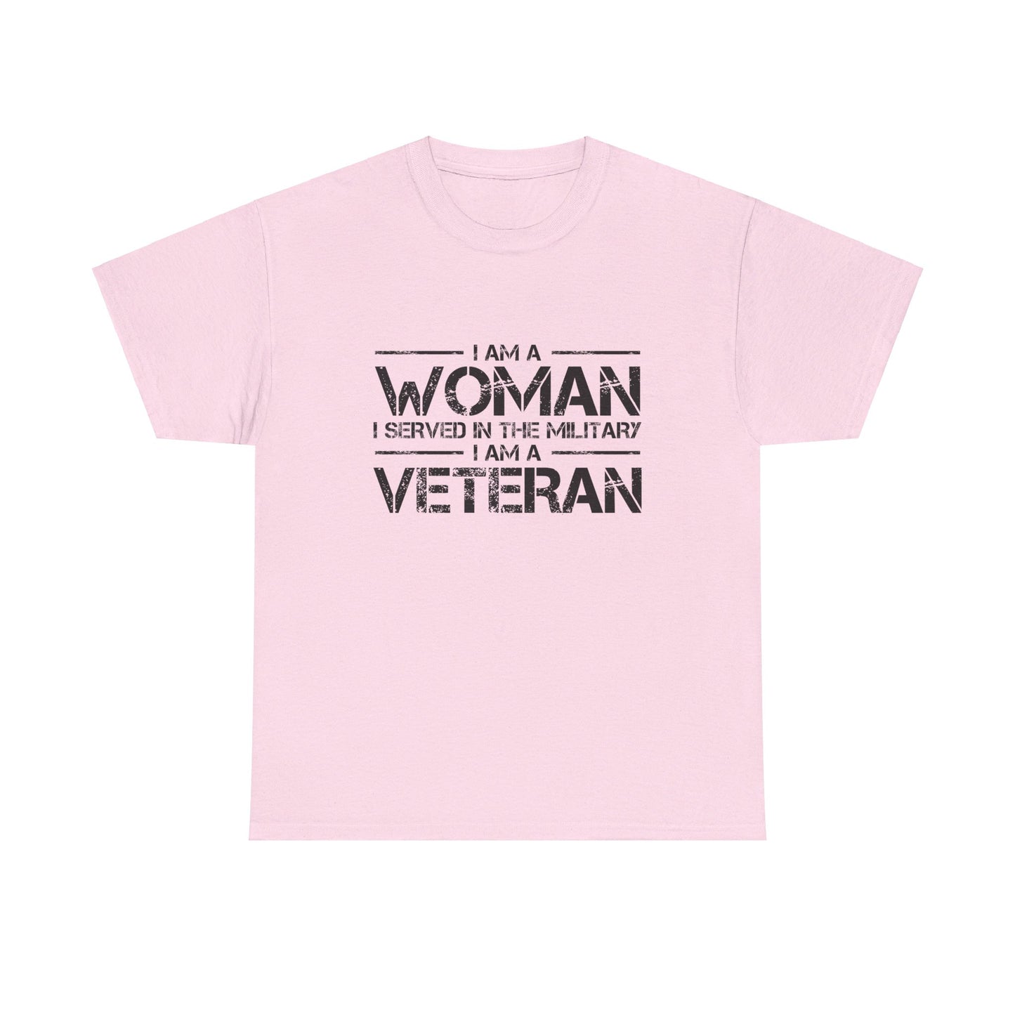 I'm A Woman & Veteran Tee