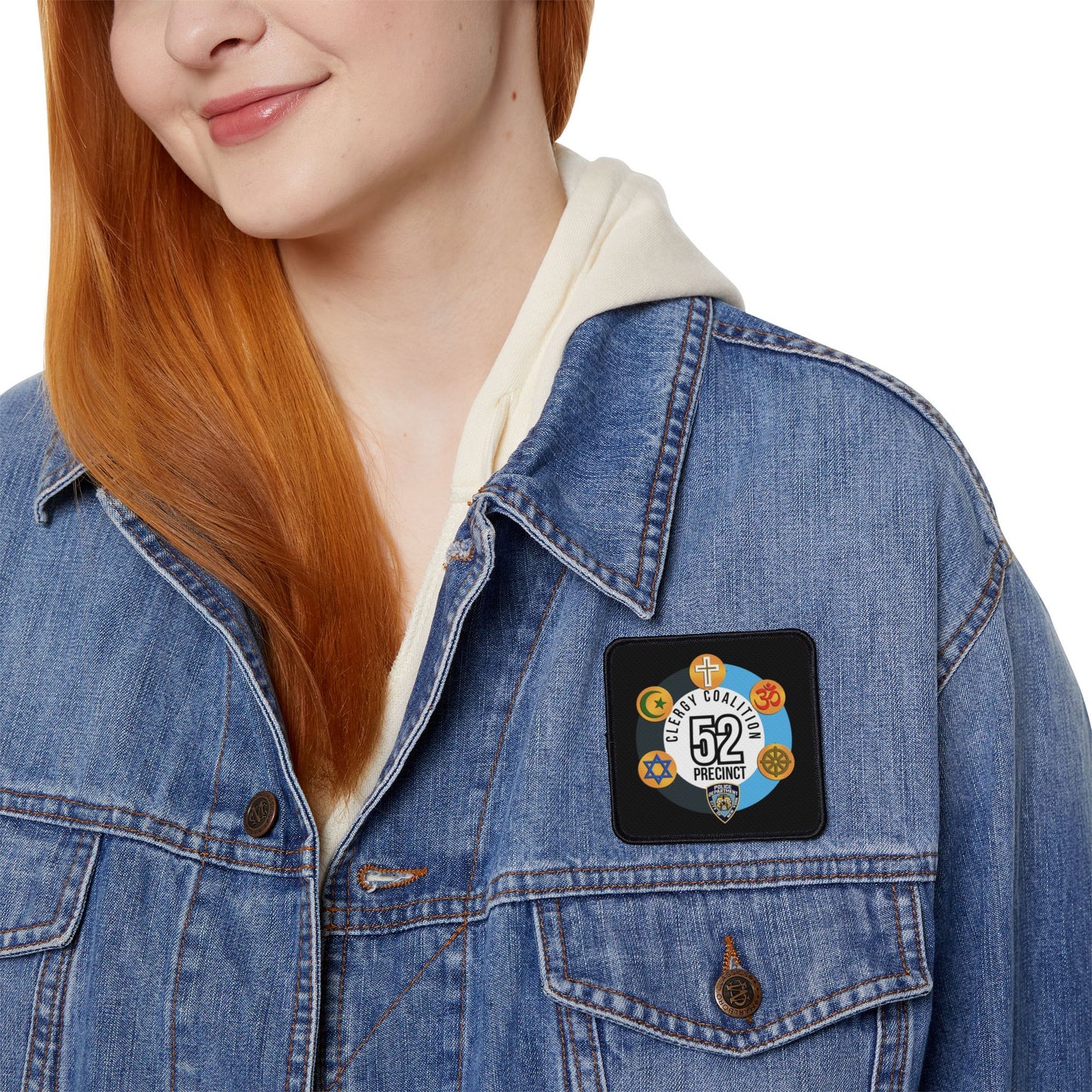 Customized Iron-On Patch for Jackets, Bags & More