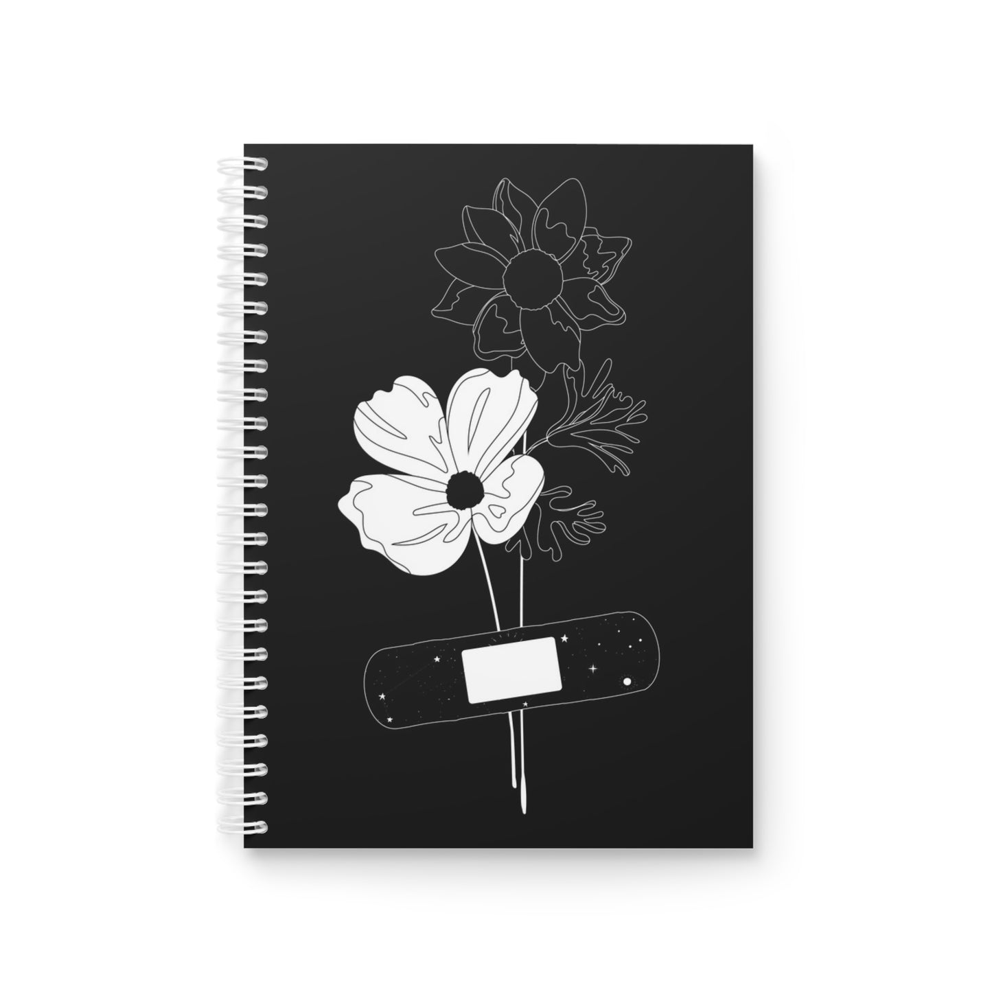 Flower Spiral Notebook