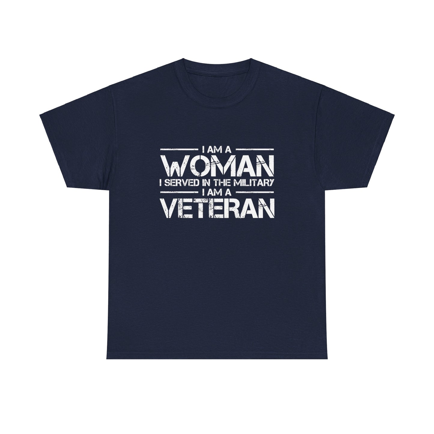 I'm A Woman & Veteran Tee
