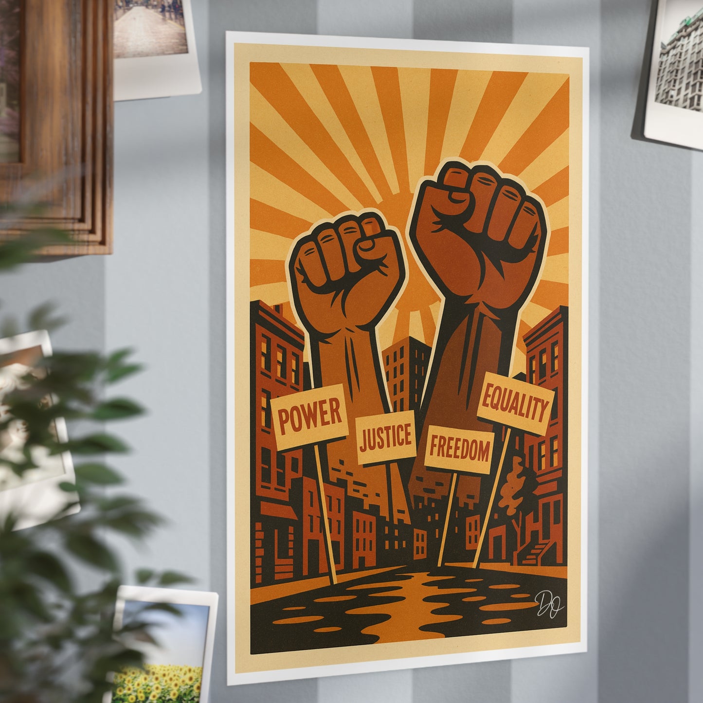 From the Ground Up Unframed Print