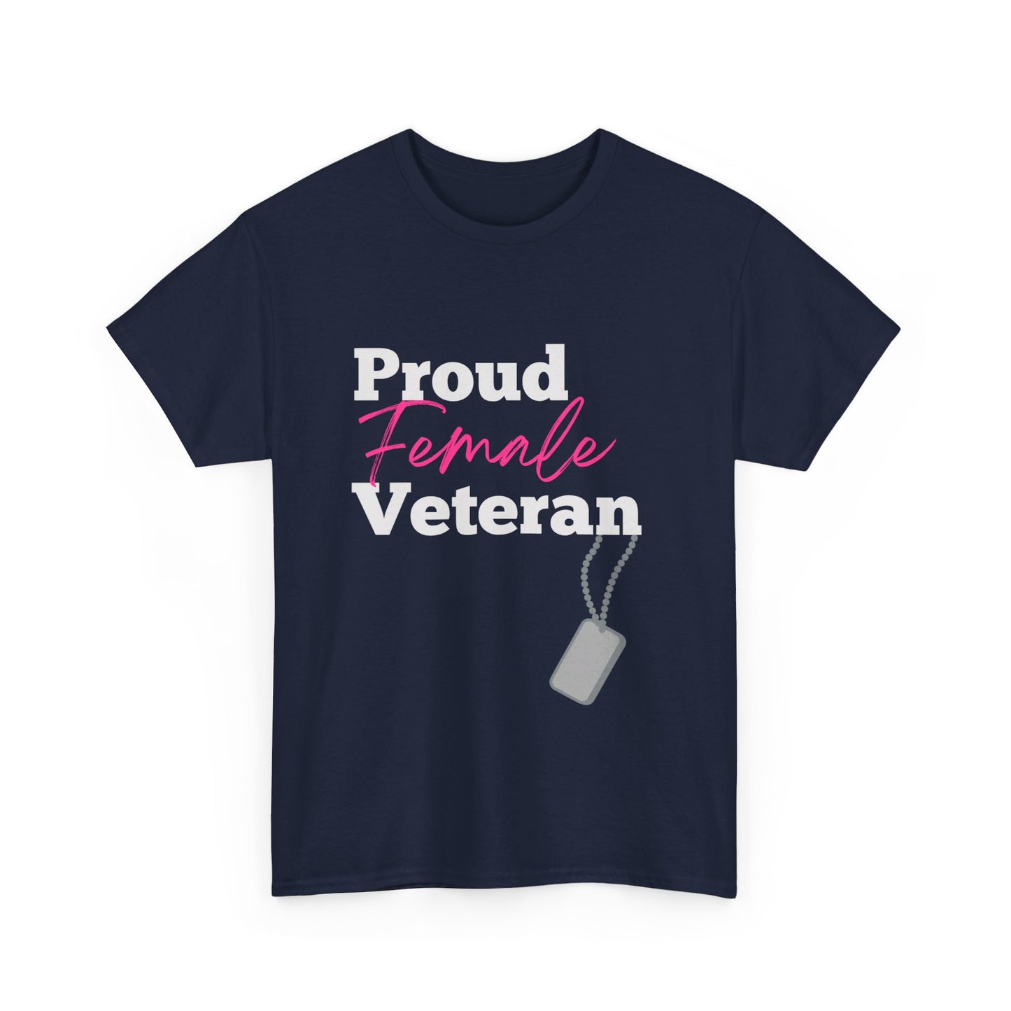 Proud Female Veteran Tee