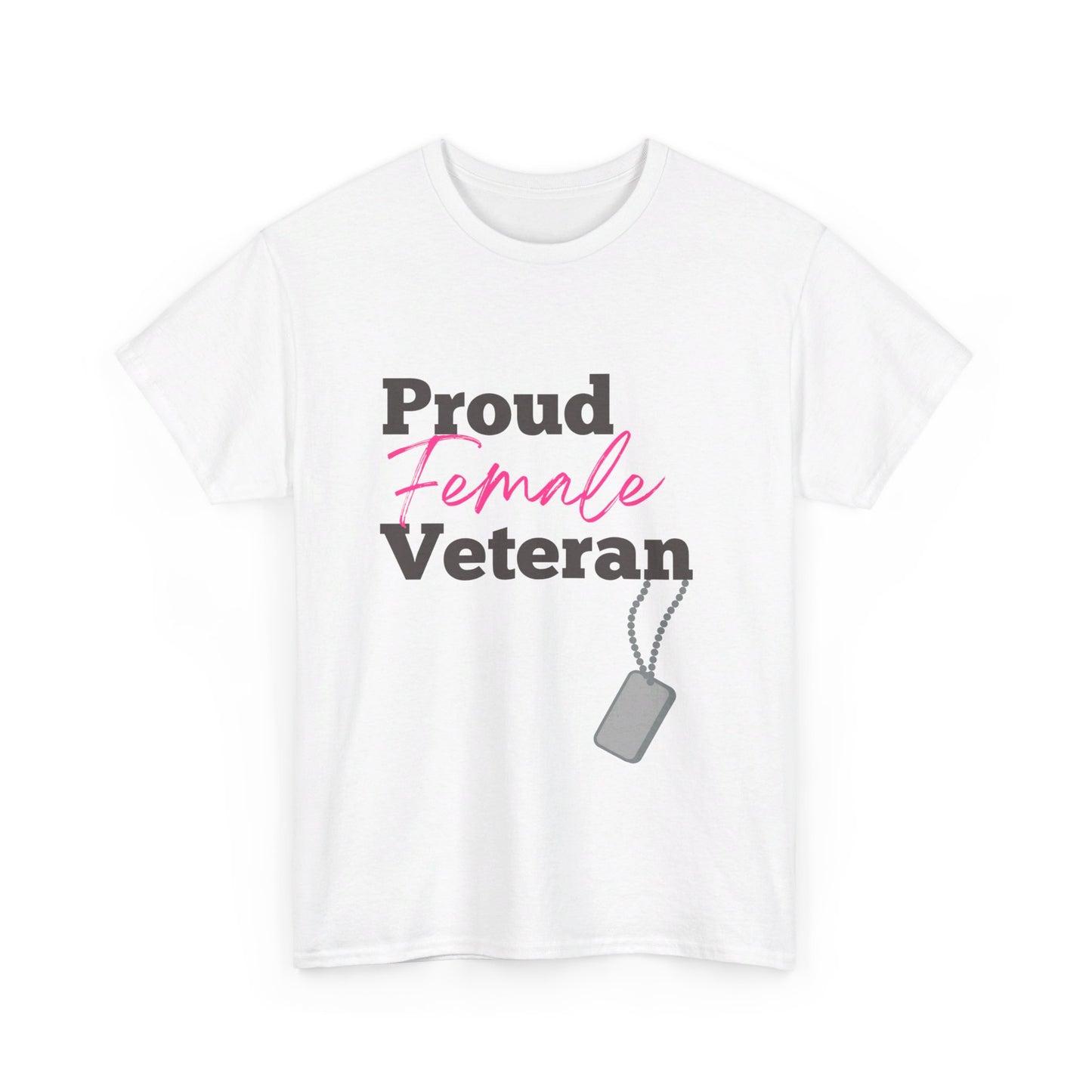 Proud Female Veteran Tee