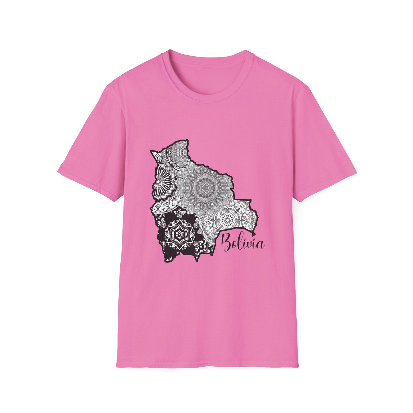 Unisex Mandala T-Shirt - Bolivia Design