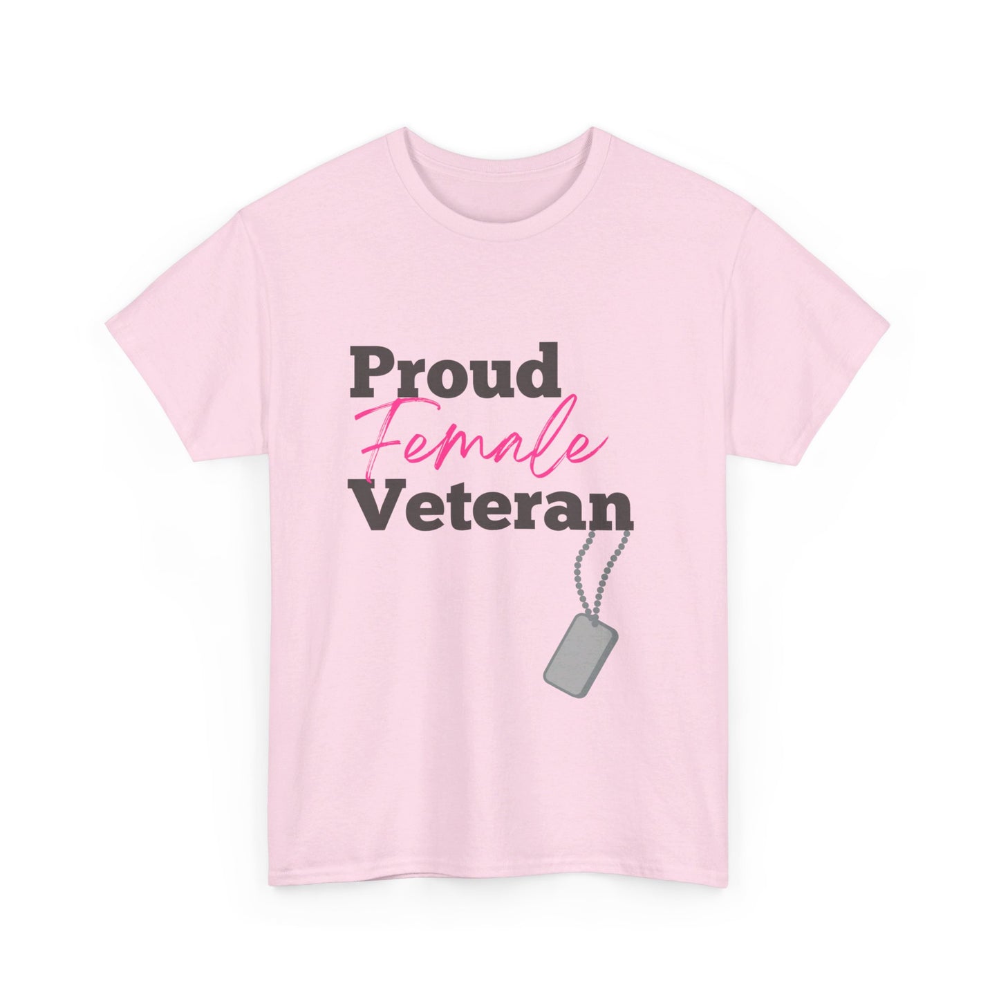 Proud Female Veteran Tee