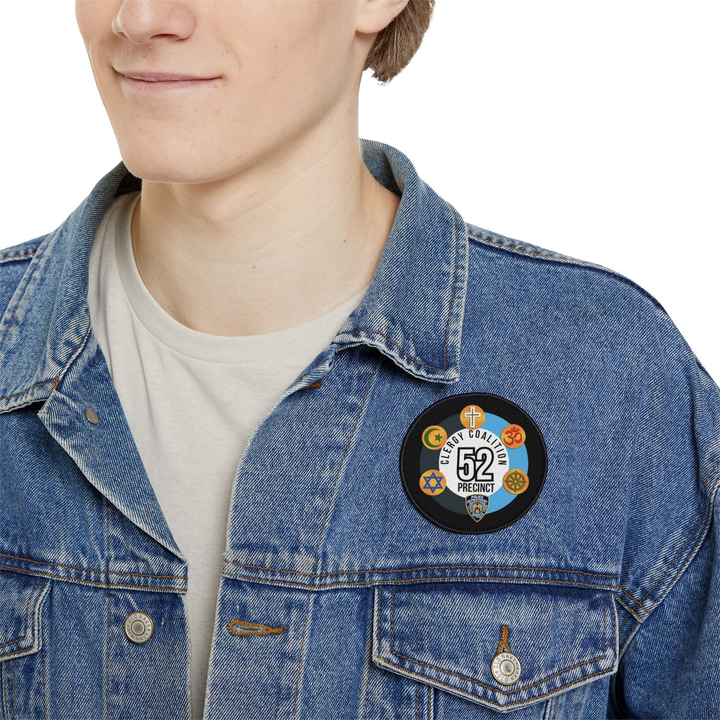 Customized Iron-On Patch for Jackets, Bags & More