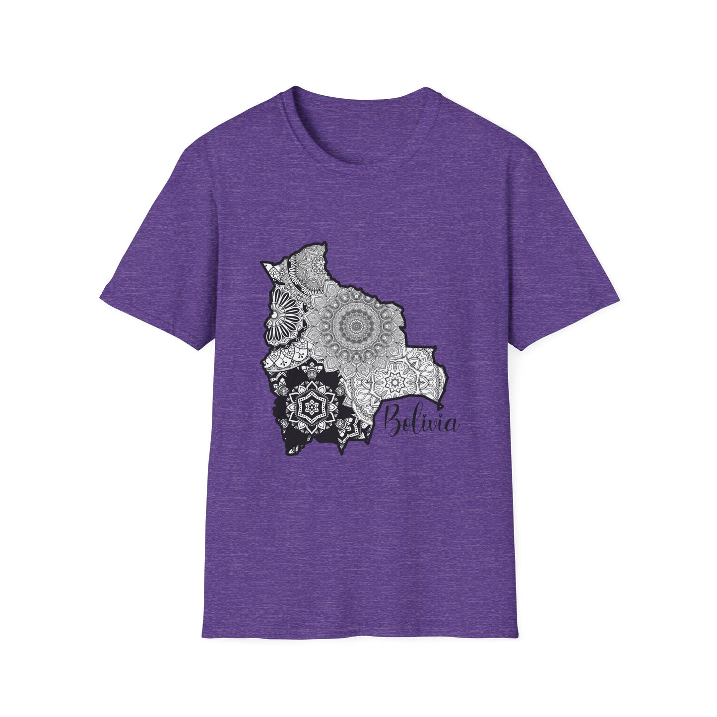 Unisex Mandala T-Shirt - Bolivia Design