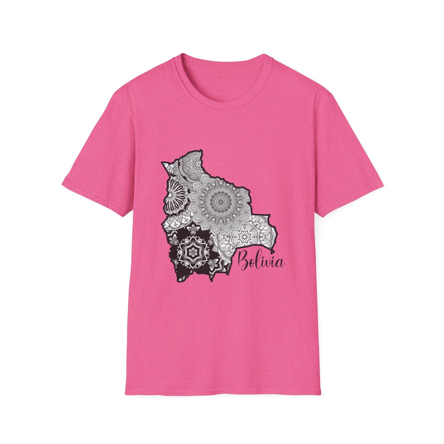 Unisex Mandala T-Shirt - Bolivia Design