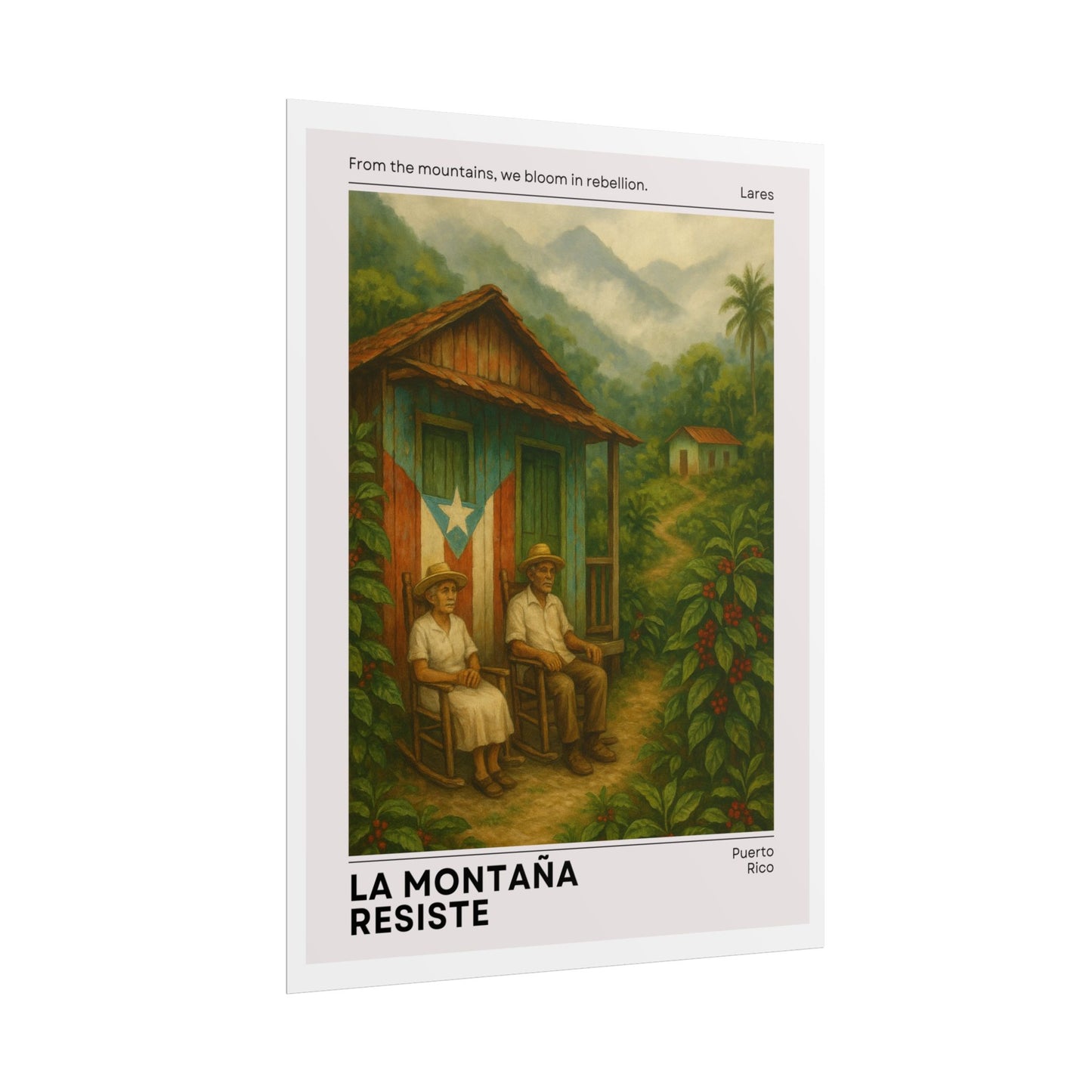 La Montana Resiste Poster
