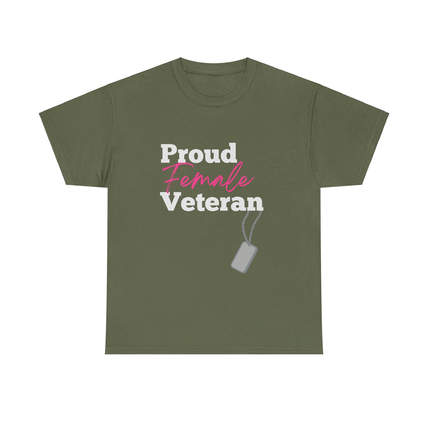 Proud Female Veteran Tee