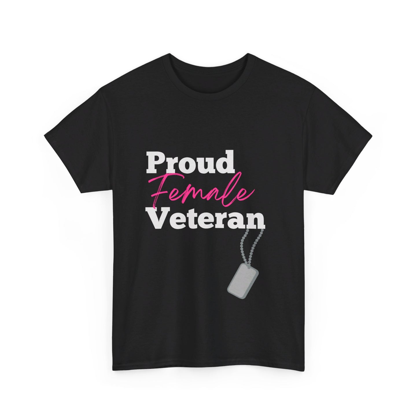 Proud Female Veteran Tee