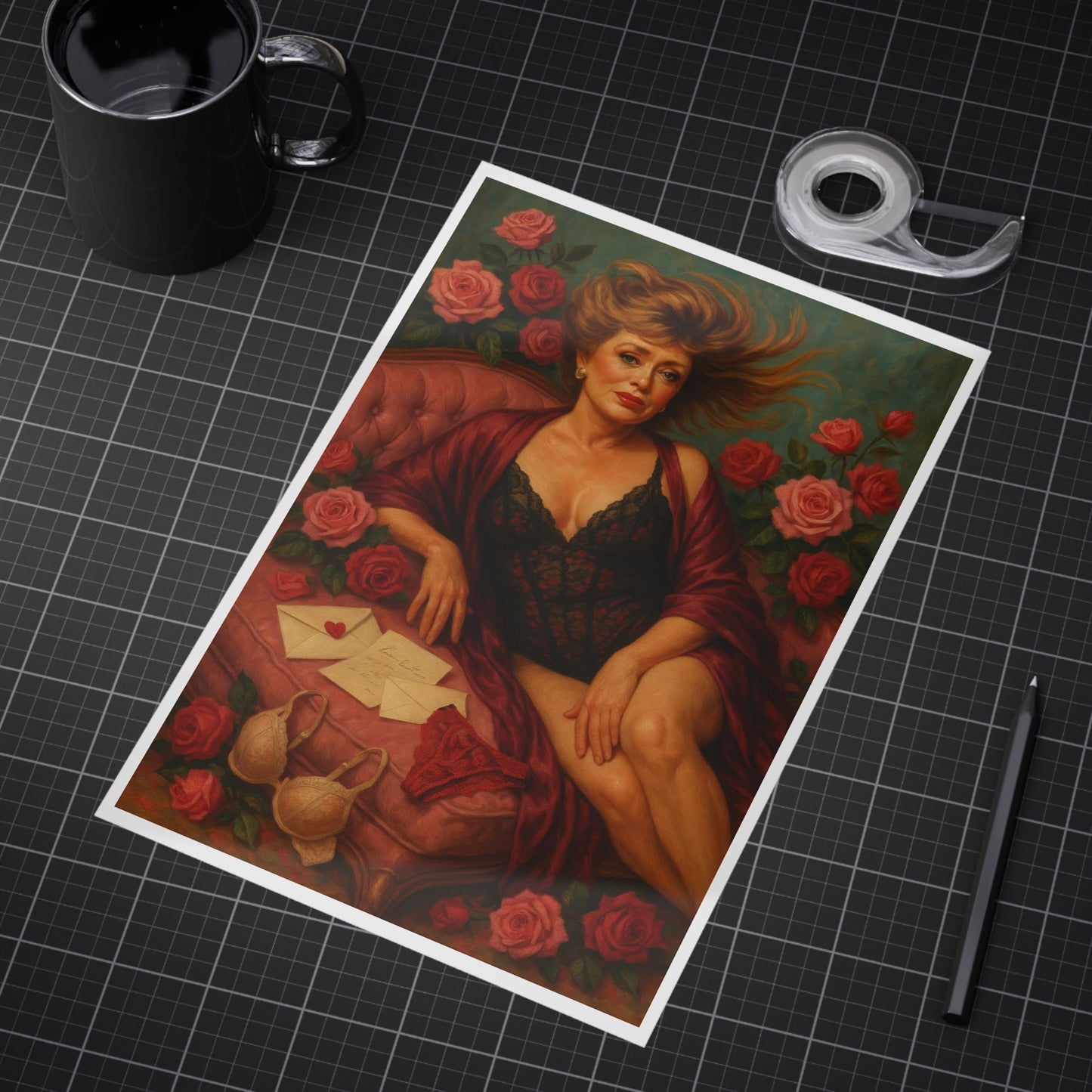 Blanche Devereaux Energy Unframed Print