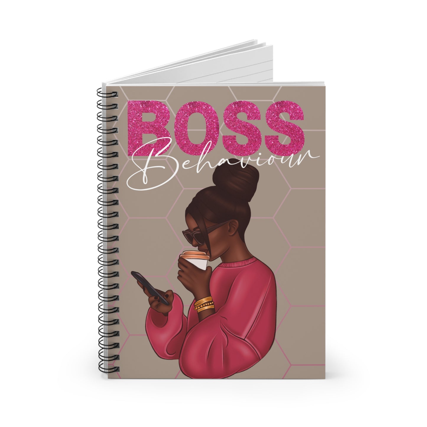 Boss Behavior Spiral Notebook