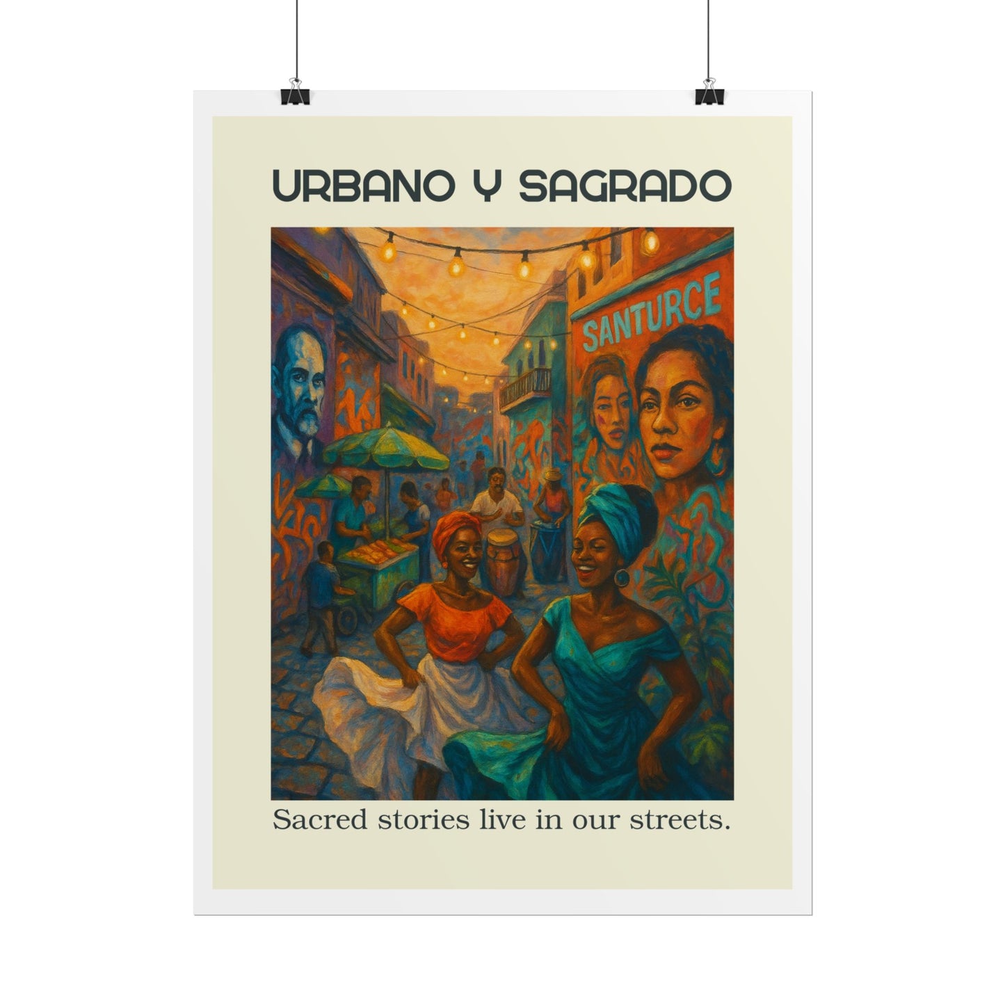 Urban and Sacred Poster
