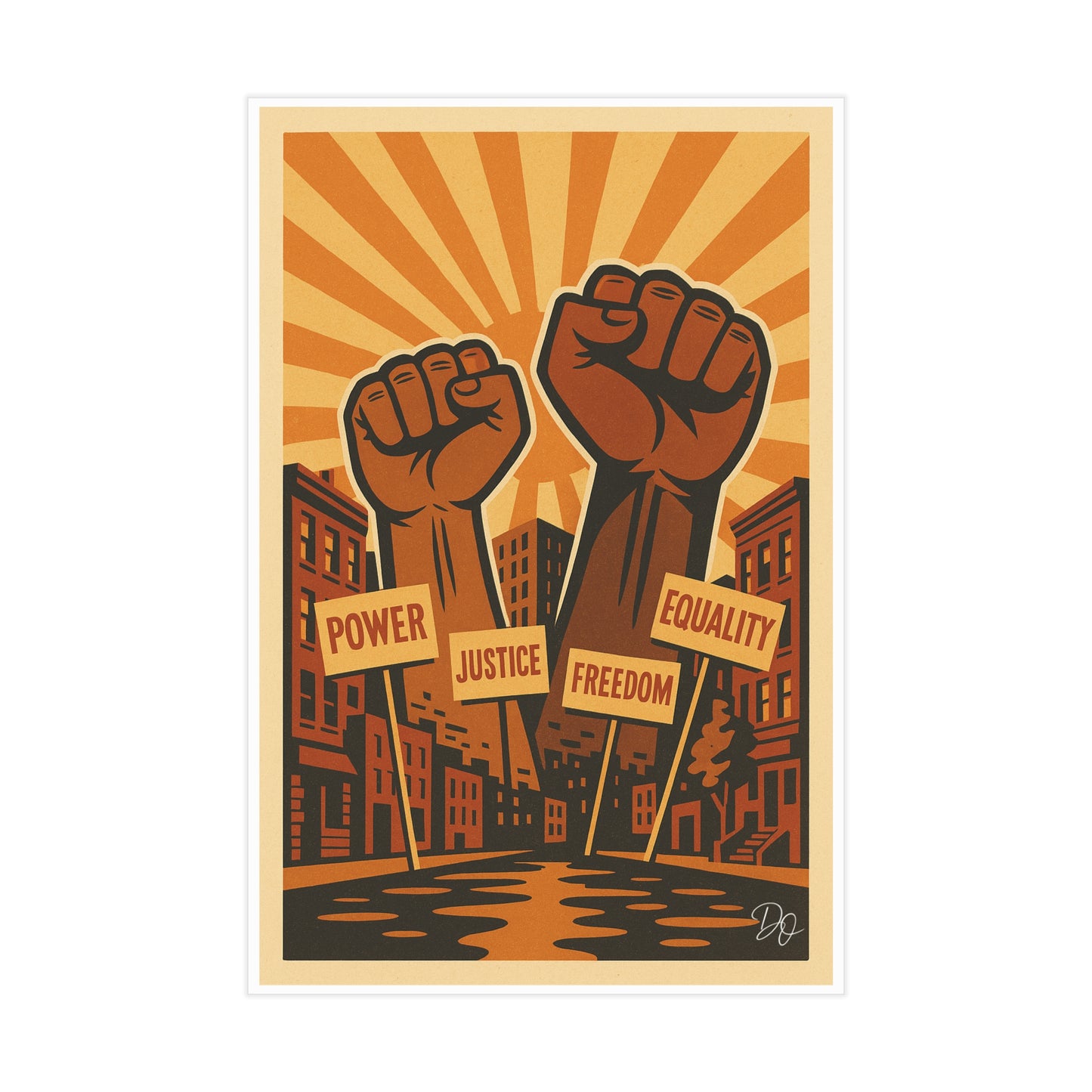 From the Ground Up Unframed Print