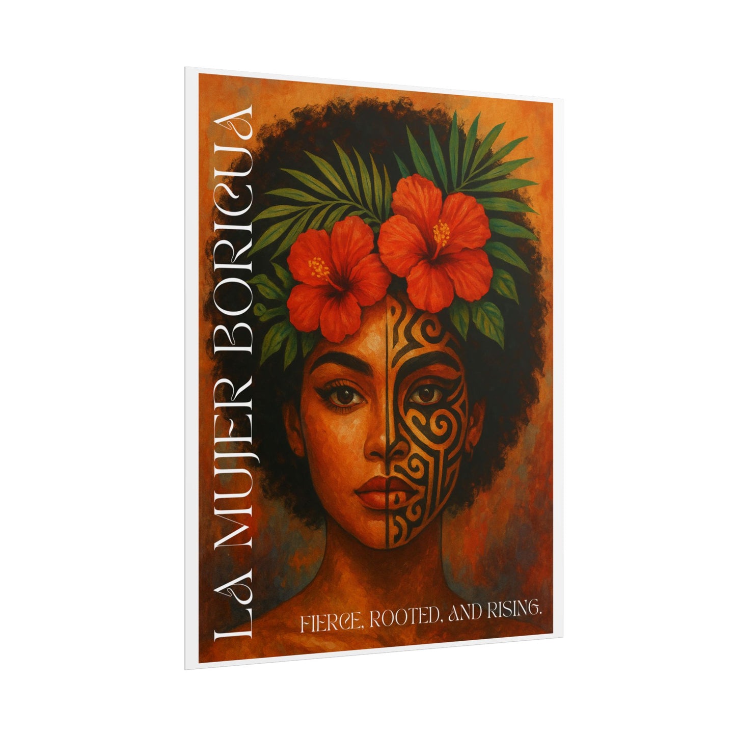 La Mujer Boricua Poster