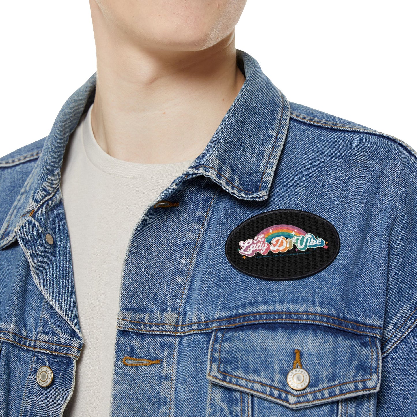 Customized Iron-On Patch for Jackets, Bags & More