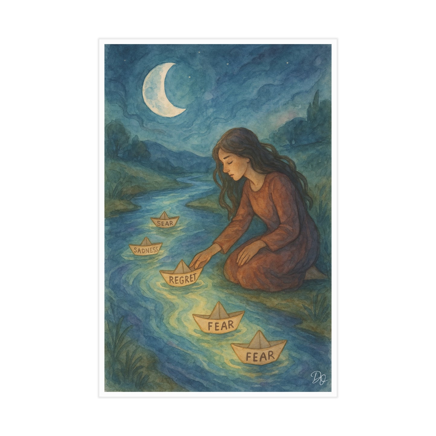 The Sacred Letting Go Unframed Print