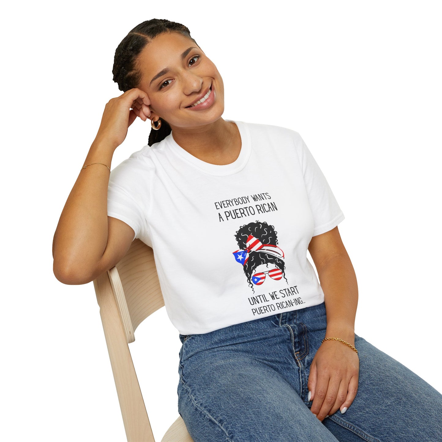 Everybody Wants a Puerto Rican (Curly Hair Design)