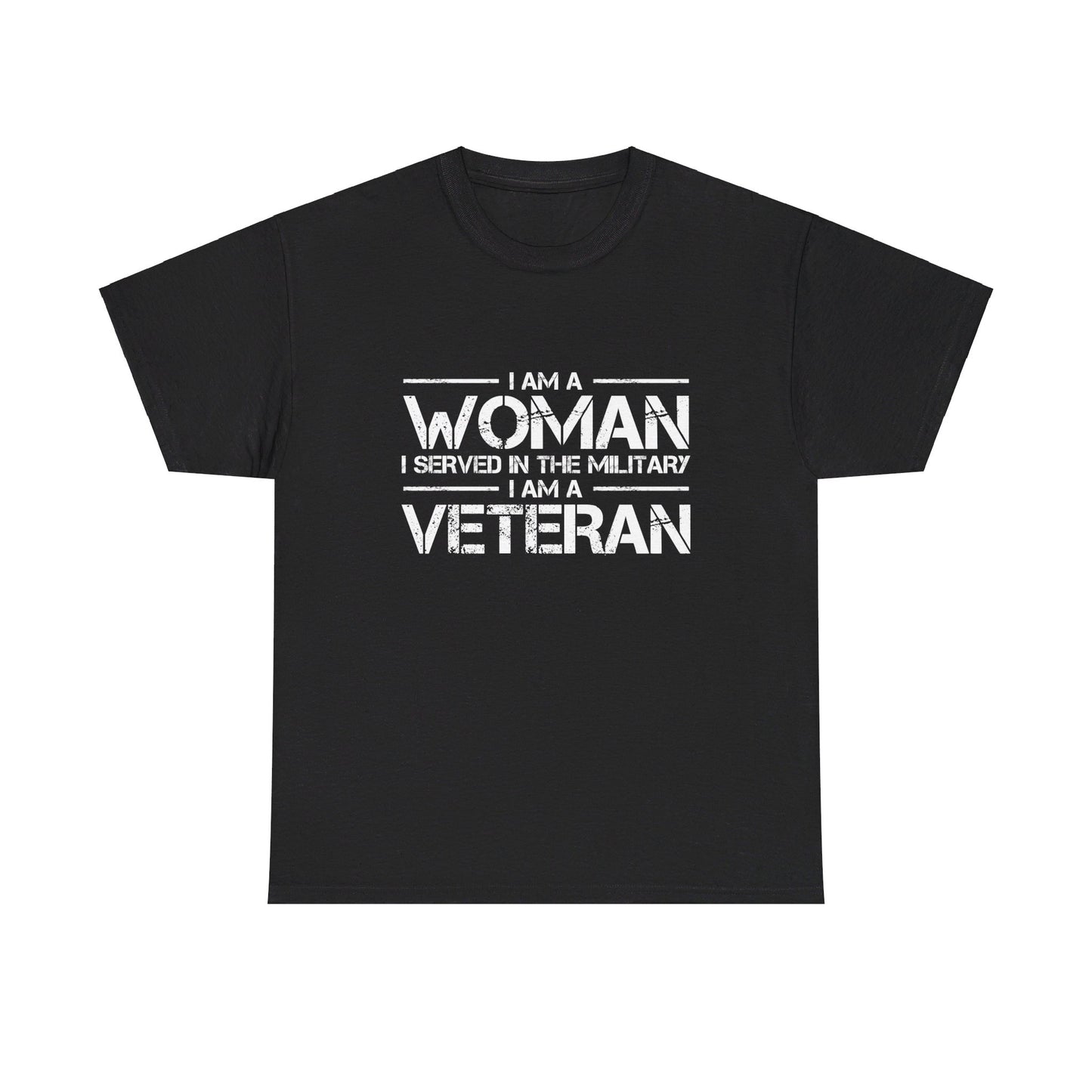 I'm A Woman & Veteran Tee