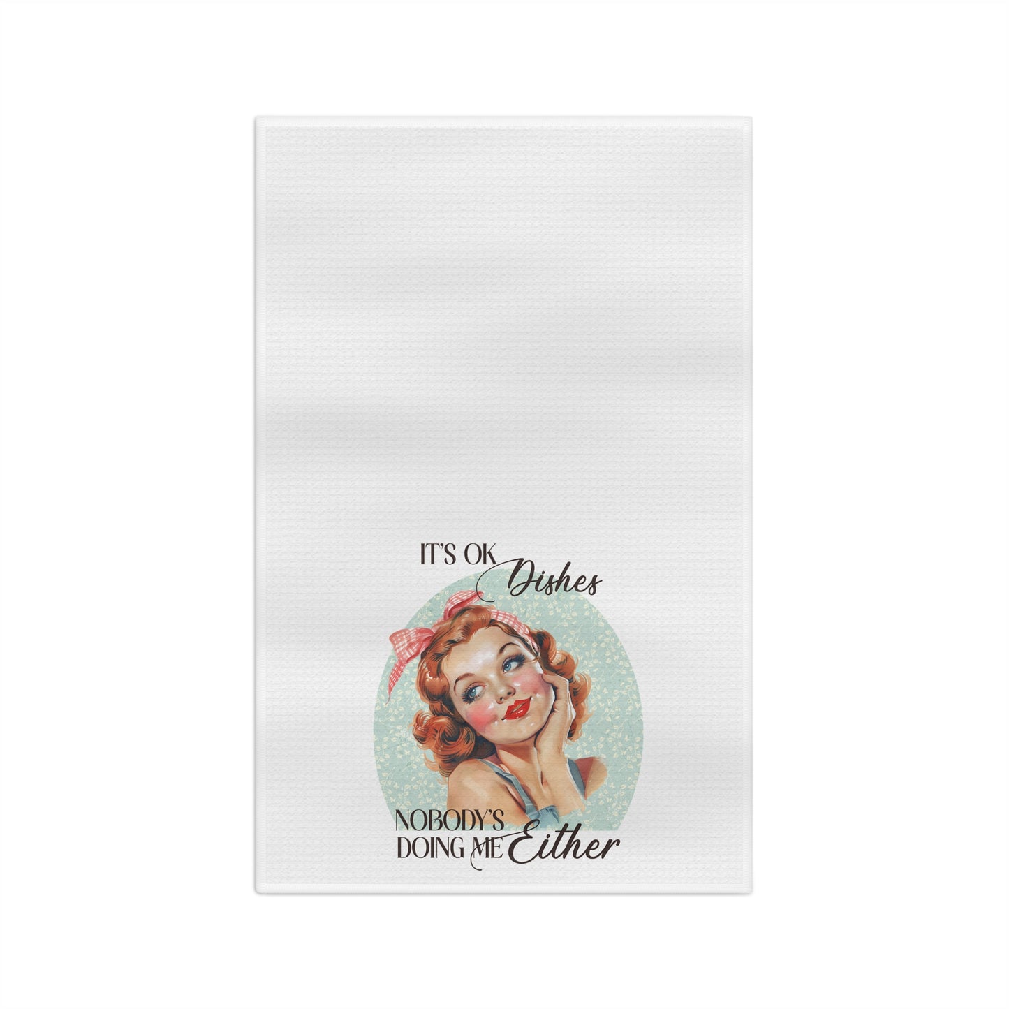 It's Ok Dishes Microfiber Tea Towel