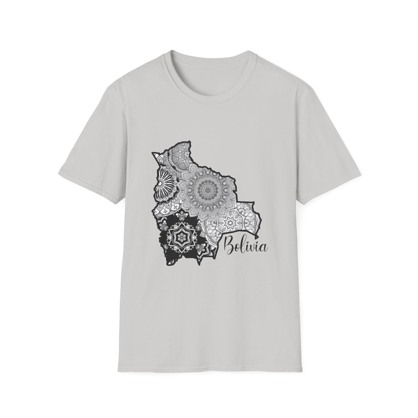 Unisex Mandala T-Shirt - Bolivia Design