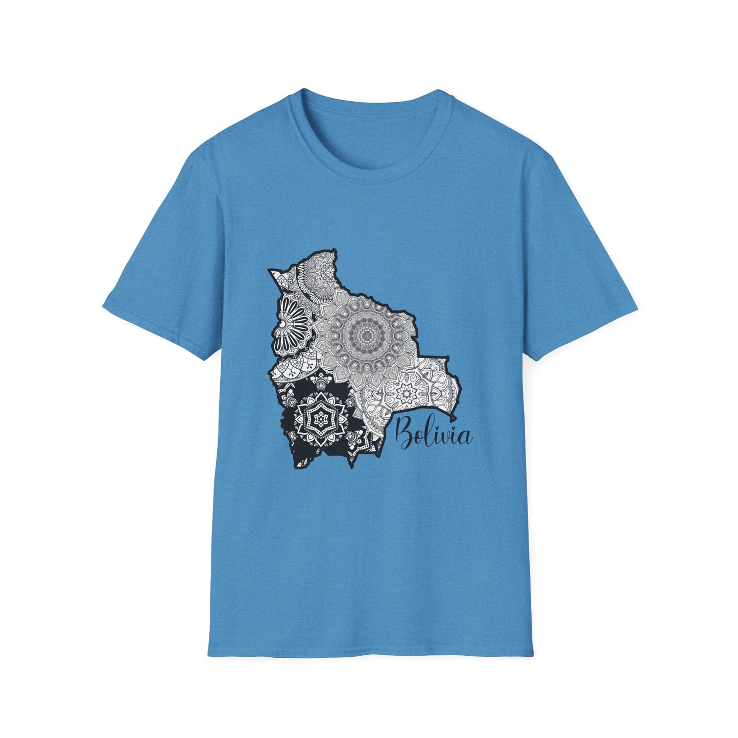 Unisex Mandala T-Shirt - Bolivia Design