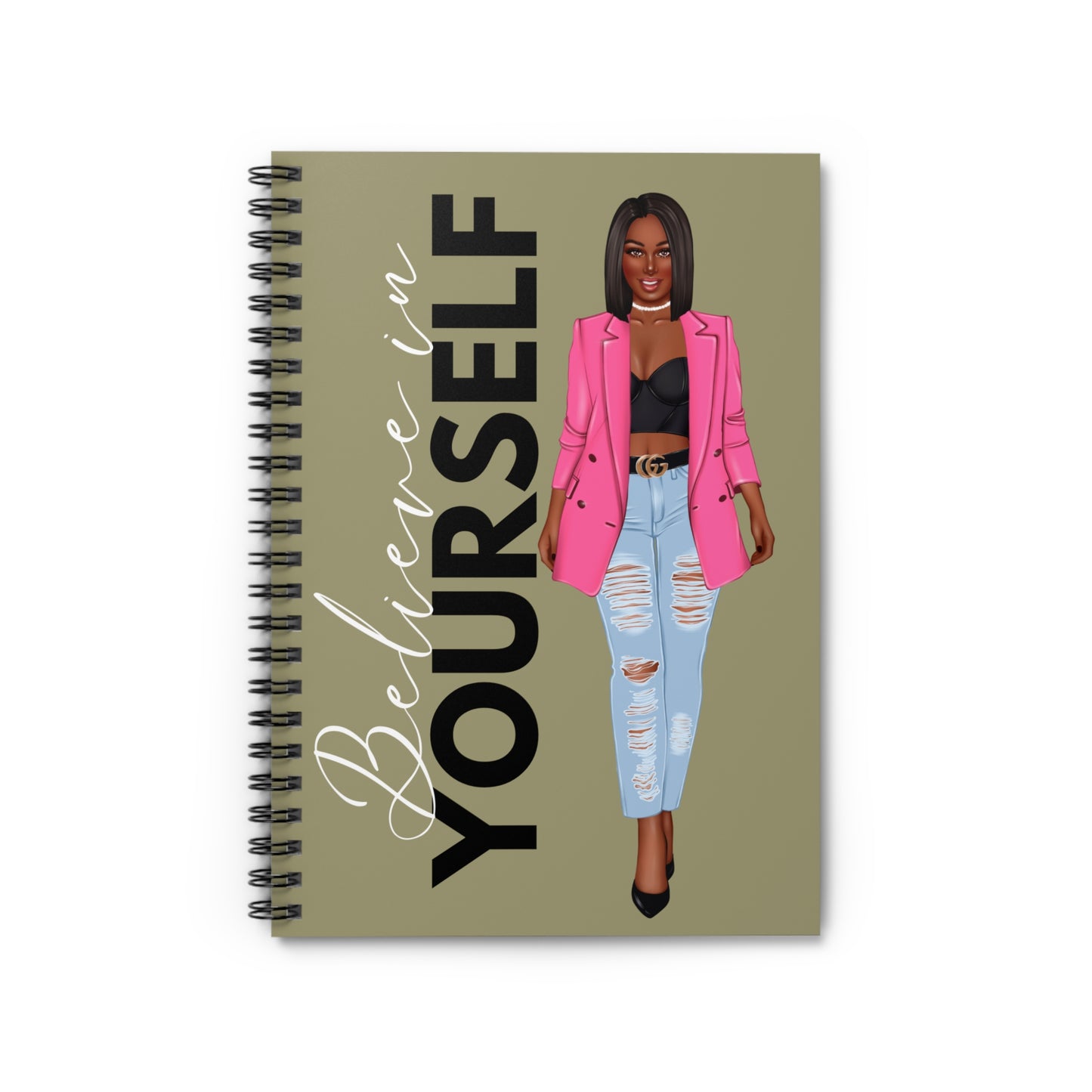 Believe in Yourself Spiral Notebook