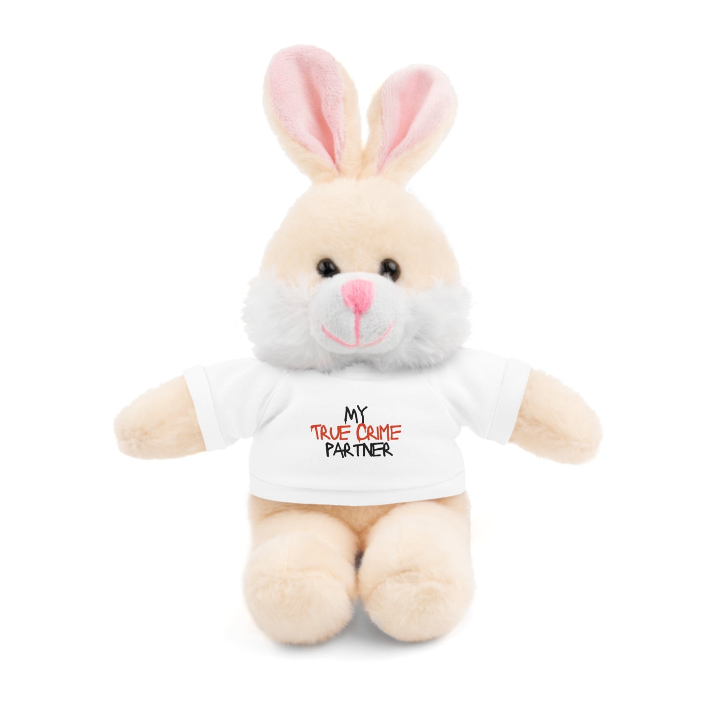 True Crime Partner Stuffed Animals with Tee