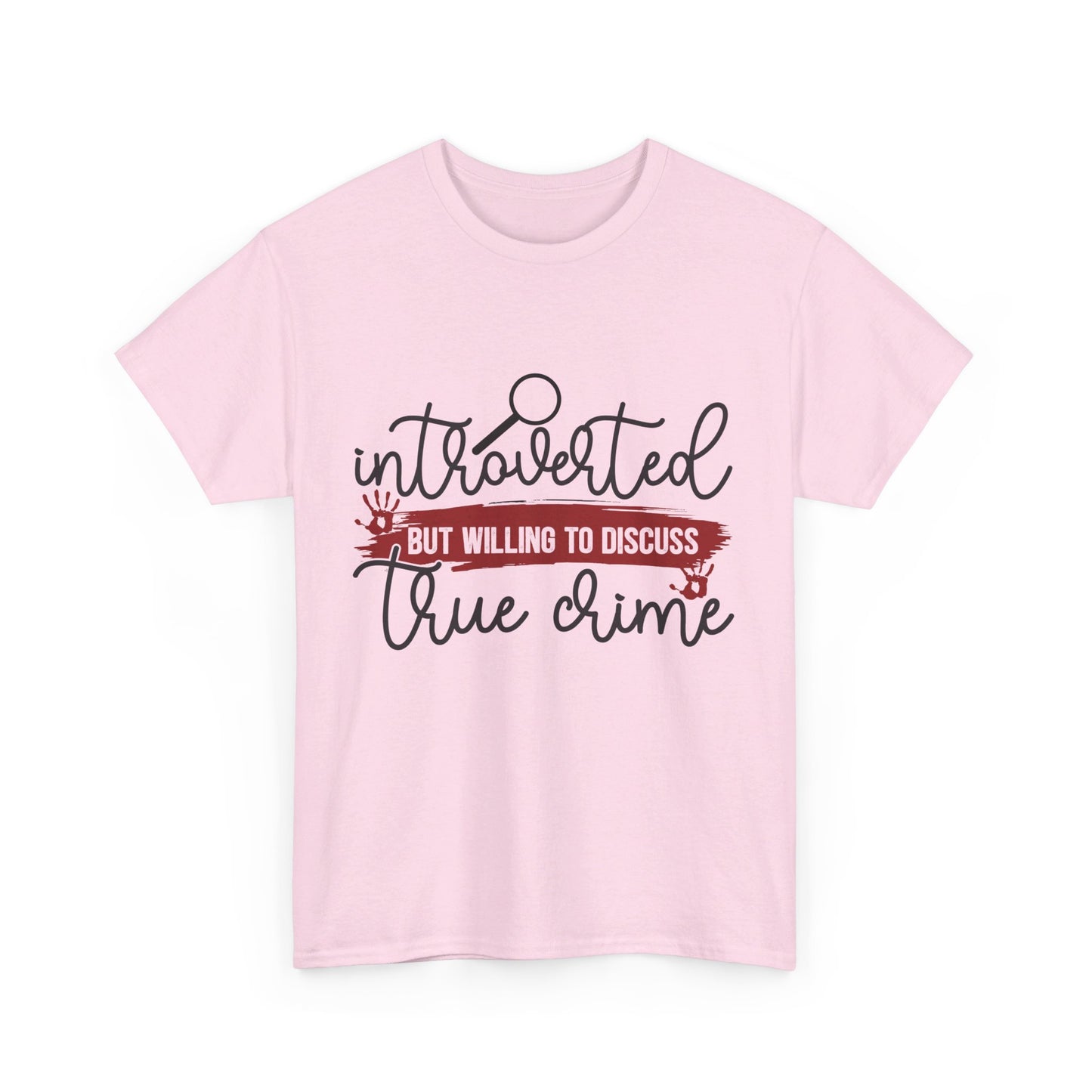 True Crime Introvert Tee