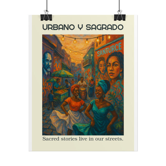 Urban and Sacred Poster