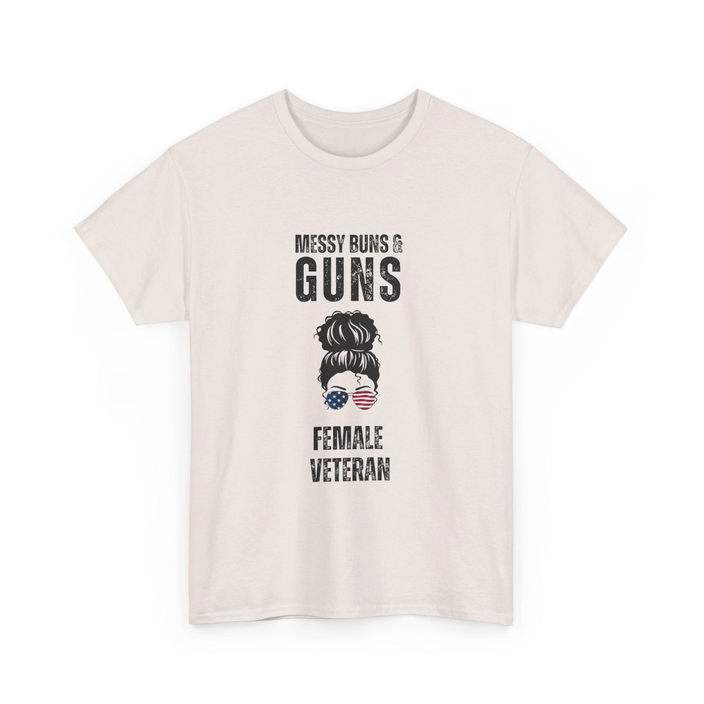 Messy Buns & Guns Tee