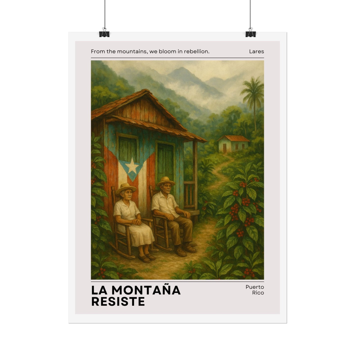 La Montana Resiste Poster