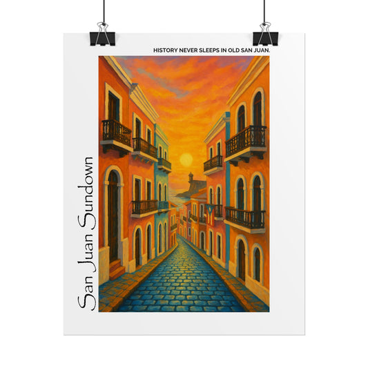 San Juan Sundowns Poster