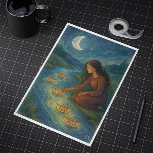 The Sacred Letting Go Unframed Print