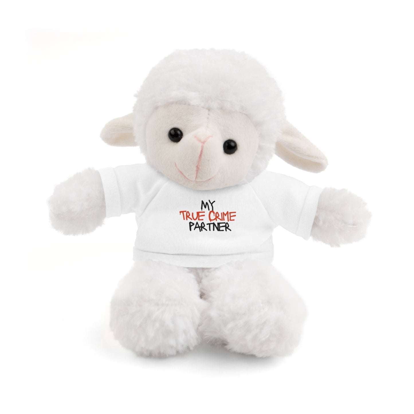 True Crime Partner Stuffed Animals with Tee