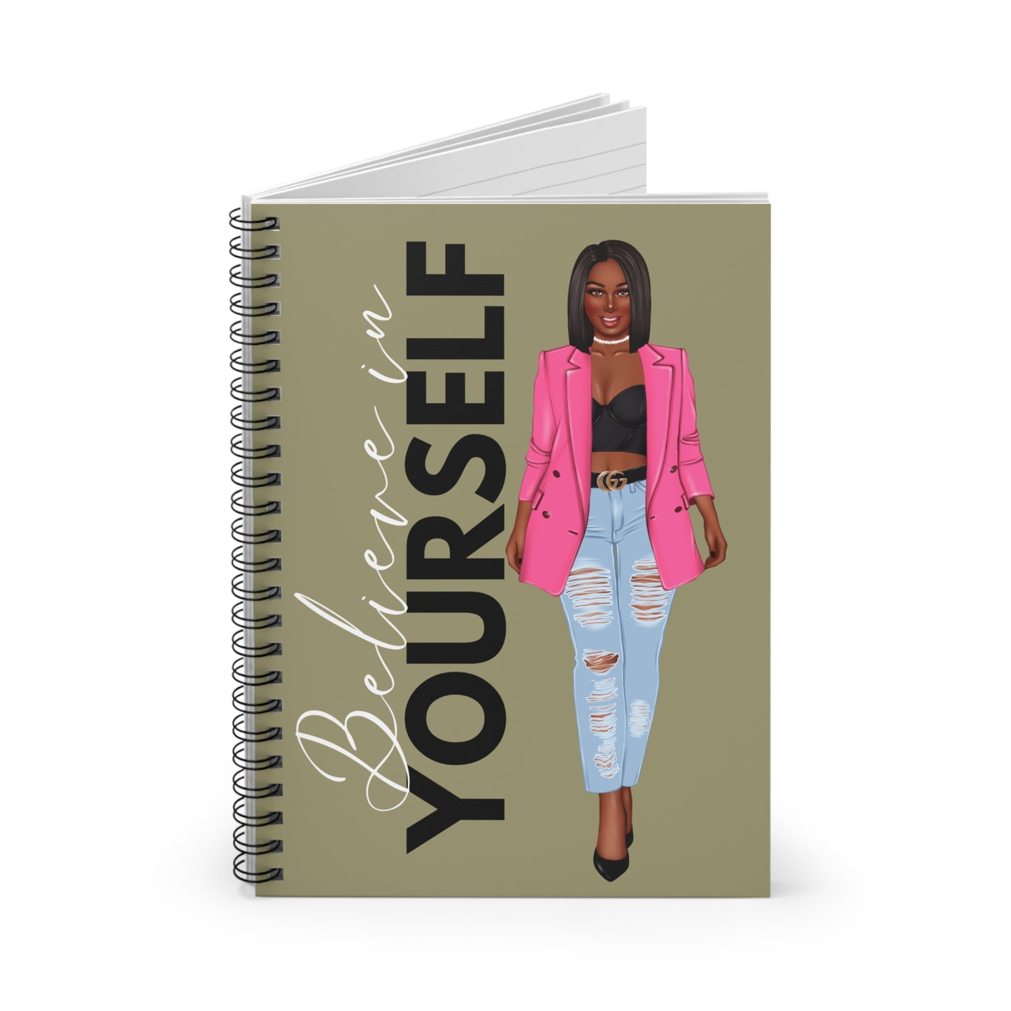 Believe in Yourself Spiral Notebook