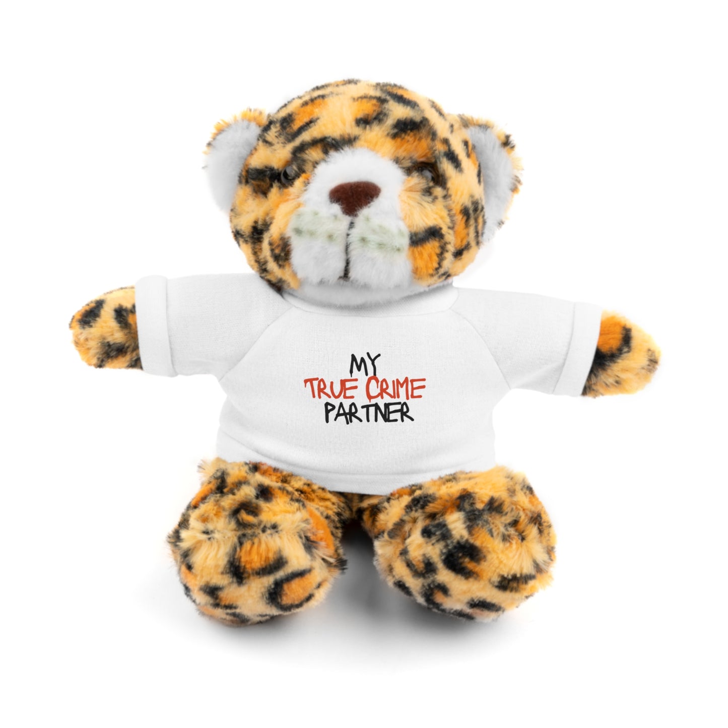 True Crime Partner Stuffed Animals with Tee