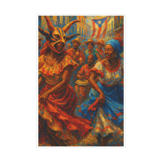 Carnaval Boricua Unframed Print